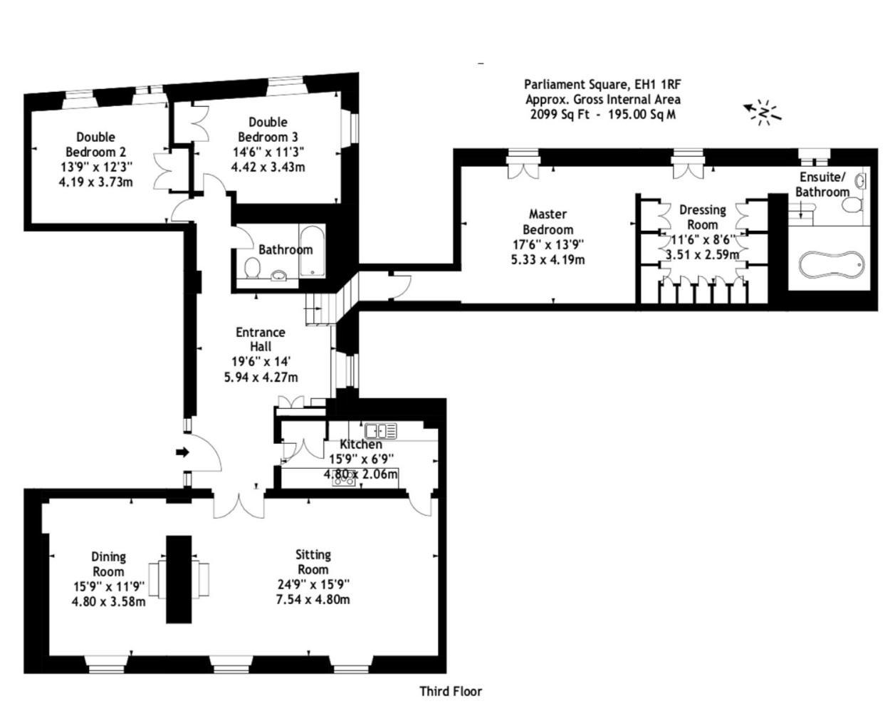 Royal Mile Apartments Эдинбург Экстерьер фото